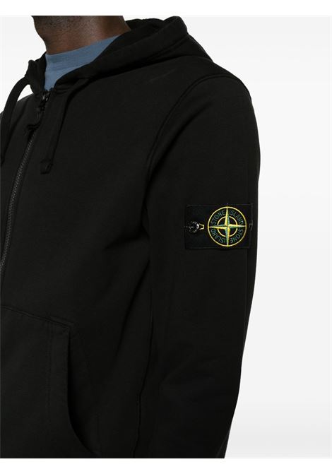 6100061 swatshirt man black STONE ISLAND | L1S15 6100061 S0051V0029